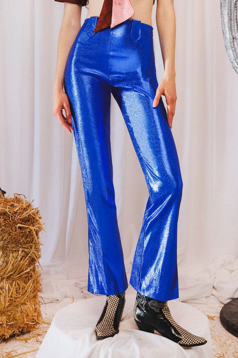 Womens Pants Royal Blue Sequin Pants Mermaid Strapless Sequins Long Royal Blue Prom Dress With Slit Womens Pants Royal Blue Sequin Pants Mermaid Strapless Sequins Long Royal Blue Prom Dress With Slit