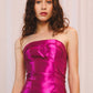Rodeo Strapless Top in Desert Pink
